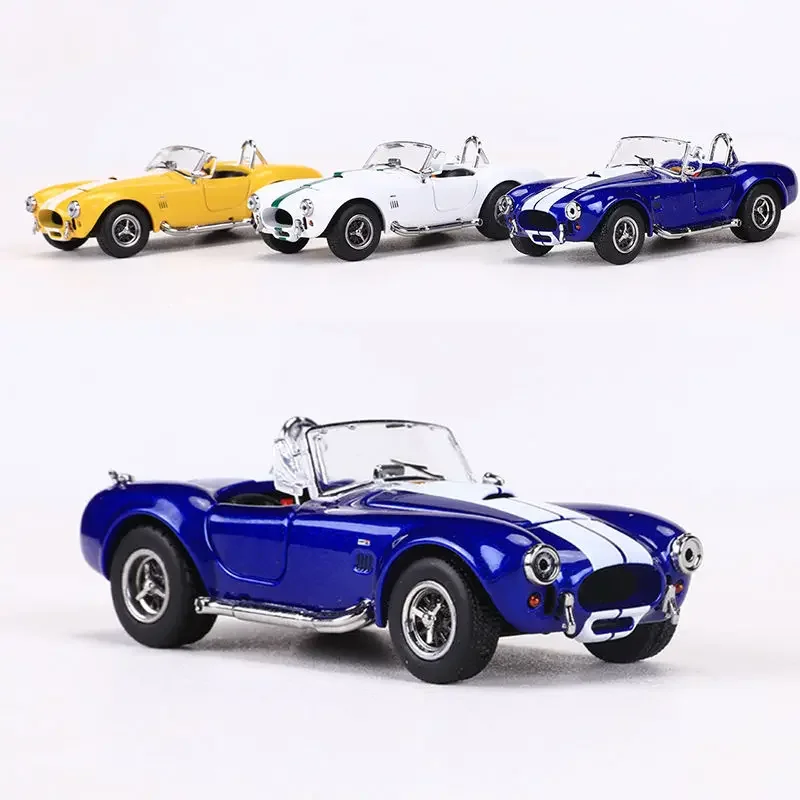 Fine Works 1:64 Shelby Cabola Alloy Model Car pode abrir o capô LIMITED EDITION COLLECTON SET