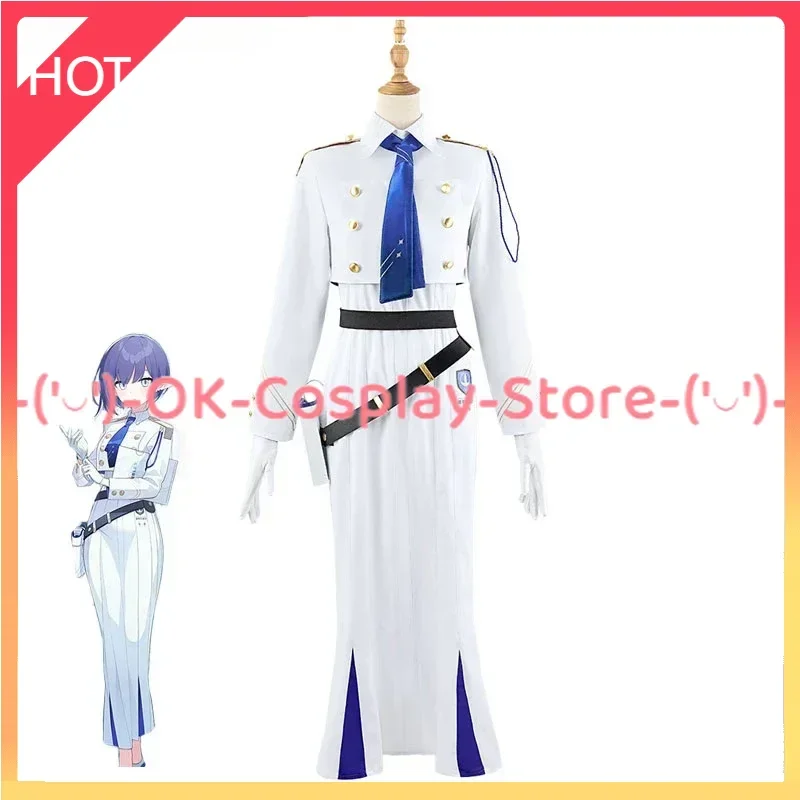 

[Custom Made] Game Blue Archive Senyoshi Aoi Cosplay Costume Women Cute Dress Suit Halloween Party Uniforms Anime Clothing
