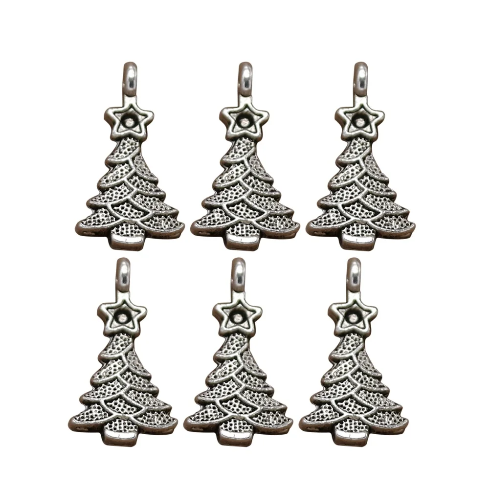 

20pcs Alloy Star Pendant Charm Silver DIY Jewelry Making Charms Dangle Keychain Decorative Accessories For Cosplay Crafts