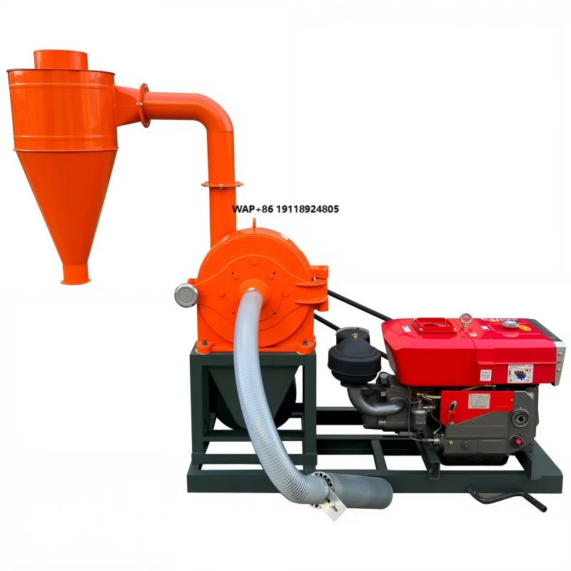 

Multi-functional Self Suction Rice Corn Flour Mill Self-Priming Grain Grinder Engine Machine