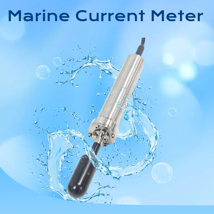 Marine Scientific Research IP68 Testing Instrument Equipment Water Current Speed Meter Sea Water Current Flow Meter