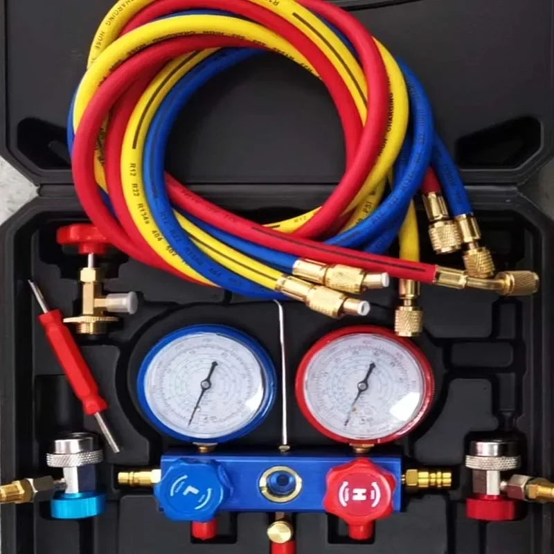 

Conditioning Snow Pressure Table Plus Fluorine Gauge Tube And Liquid Compound Double Cold Media Group manifold gauge set