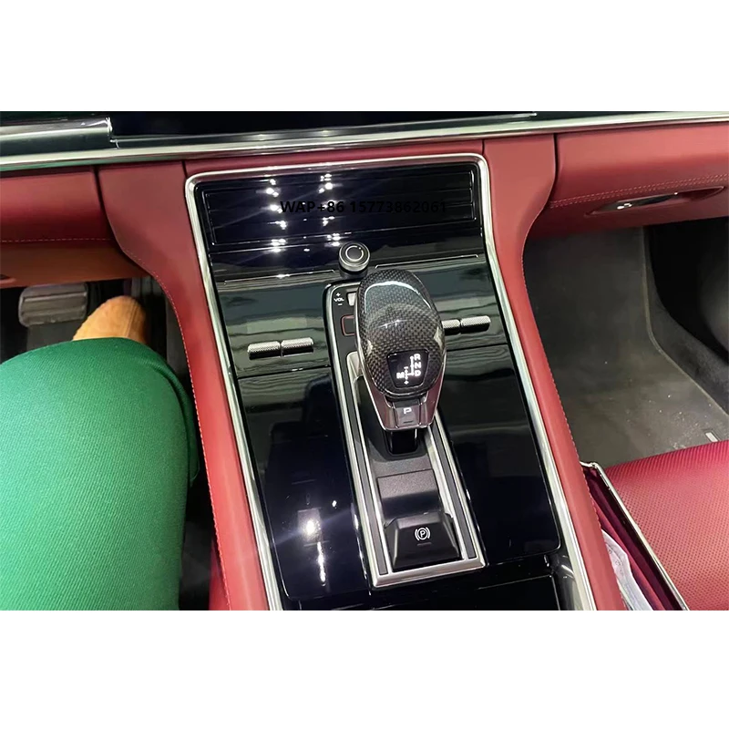 

2017-2023 971 Car Modification Upgrade Carbon Fiber Transmission Lever Control Gear Lever Cover for Panmera