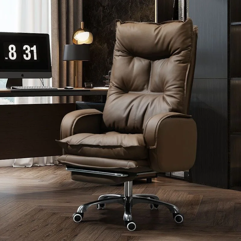 Business boss Home comfortable sedentary office chair study office sofa chair computer sofa seat plastic
