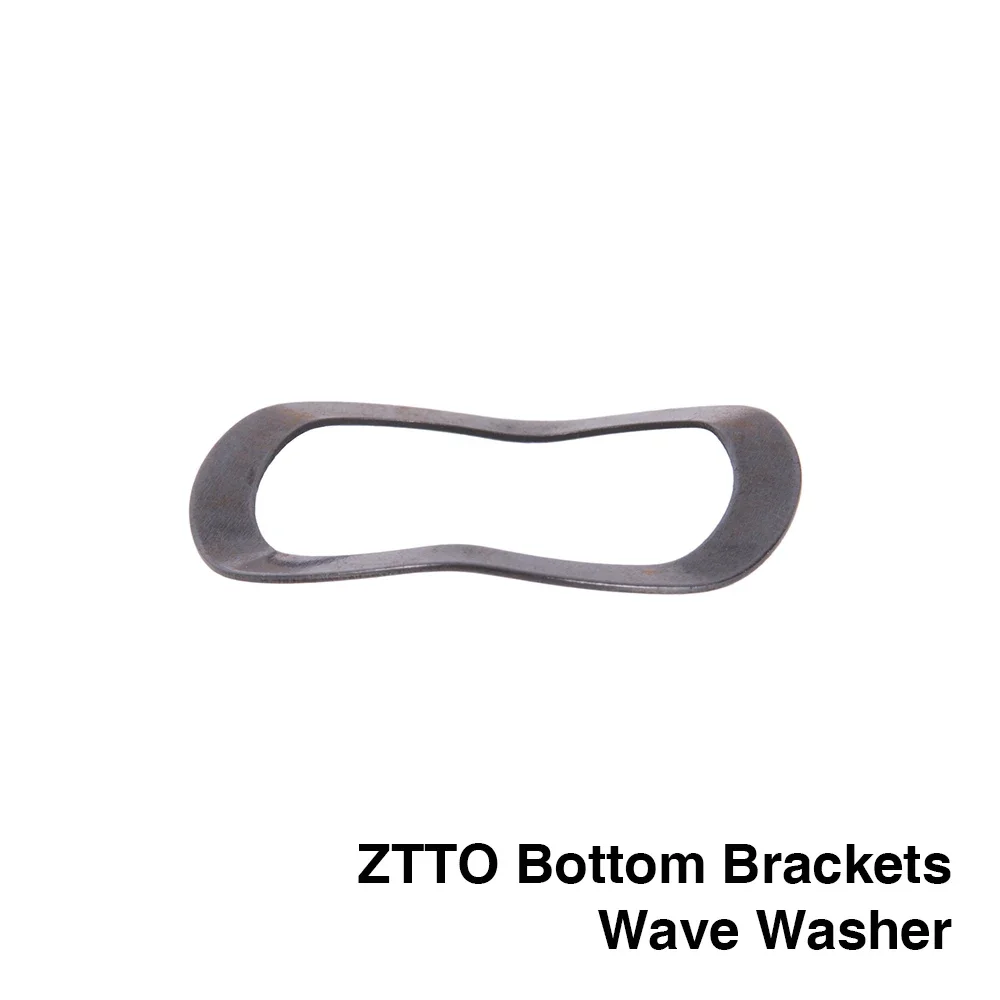 ZTTO MTB Rennrad Tretlager Spacer BB Adapter Wave Unterlegscheibe 0,5 mm Spacer für Fahrradzubehör 24 22 mm Kettensatz