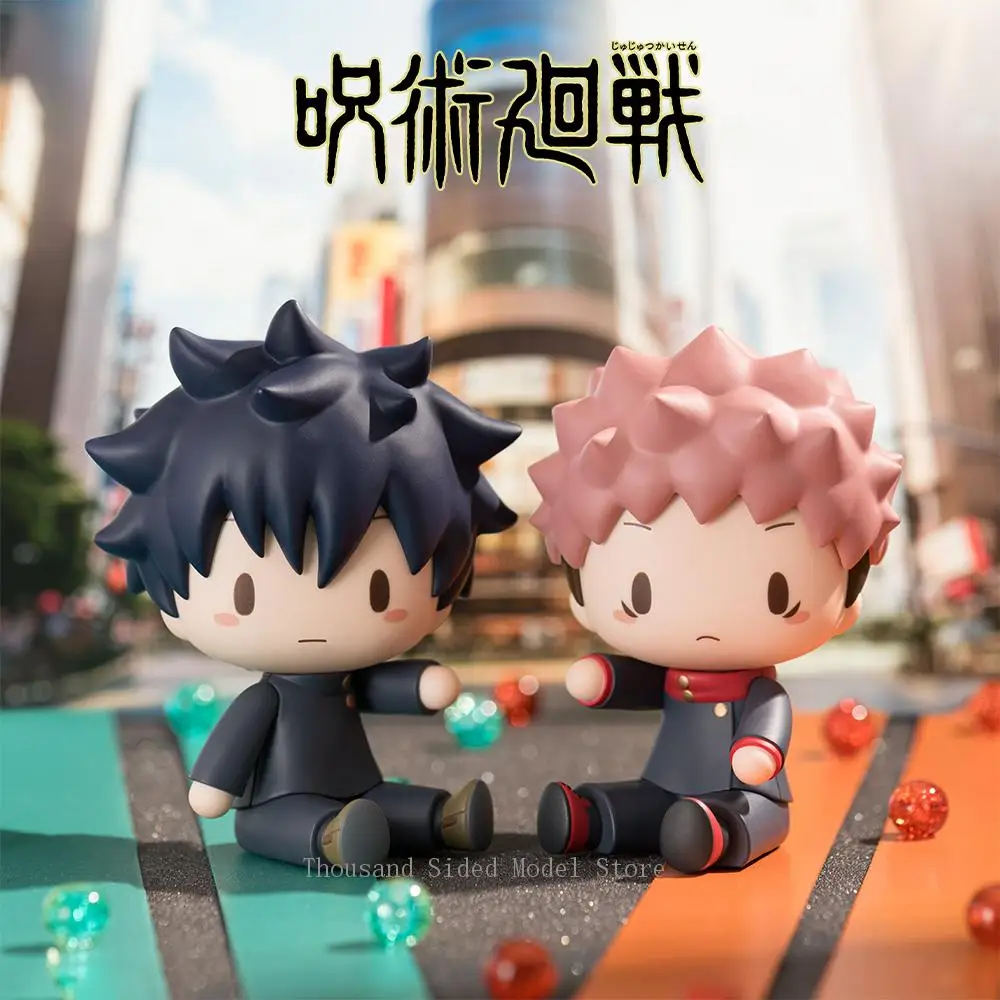 

Оригинальная фигурка S-FIRE Fuwa Petit Jujutsu Kaisen: Итадори Юдзи, Фушигуро Мегуми, Q-версия, коллекционная игрушка, модель из ПВХ, декоративная фигурка