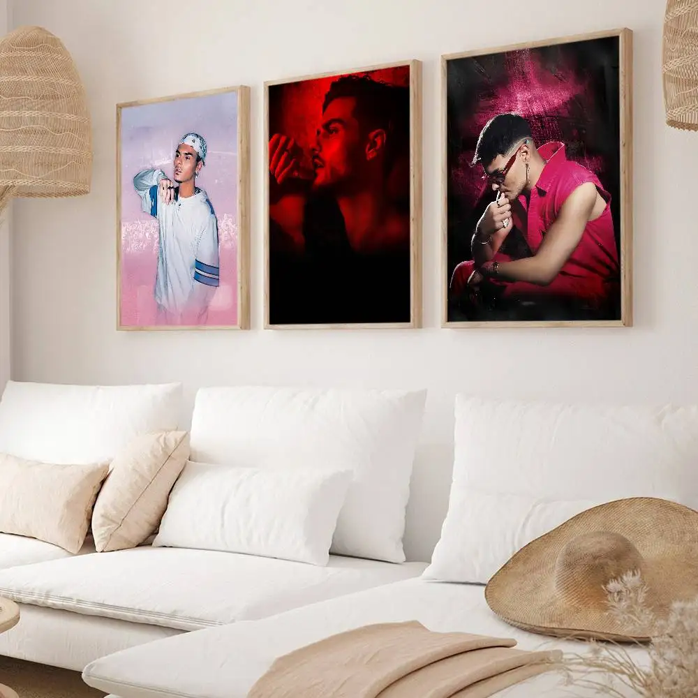 Singer Abraham Mateo Poster Wall Art Print Art Suitable For Living Room Bedroom Bar Parlor Home Decoration