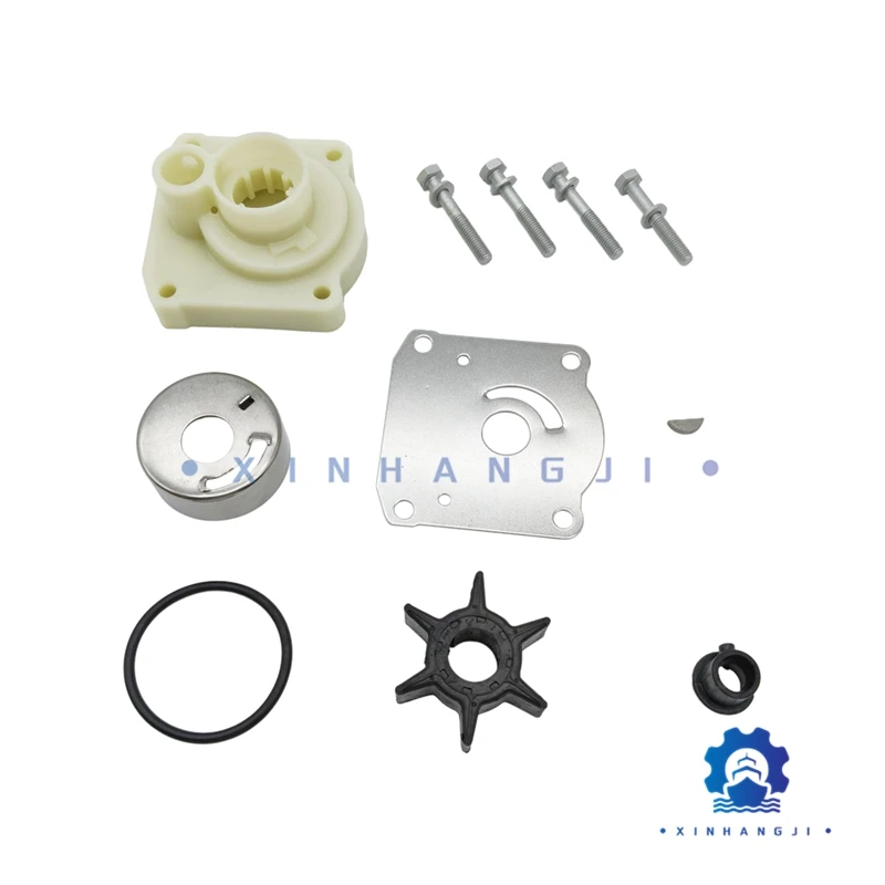 

Water Pump Impeller Kit 61N-W0078-00 For Yamaha 2-Stroke 30hp & 4-Stroke 25hp Outboard 61N-W0078 61N-W0078-0A