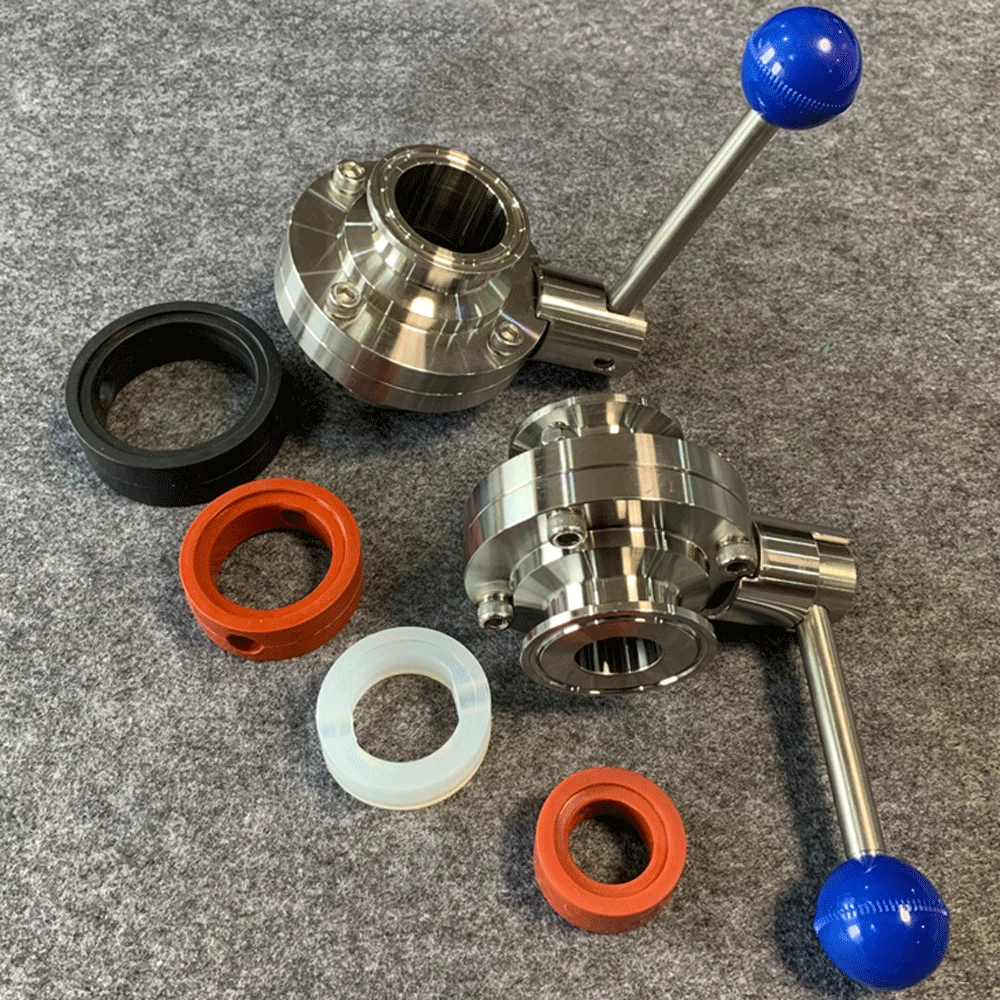 38 51 63 76 102 mm EPDM Slicone Celitary Dichtung Ersatz für 1,5 Zoll 2 Zoll 2,5 Zoll 3 Zoll 4 Zoll Tri-Clamp-Absperrklappe Homebrew – Detail 3