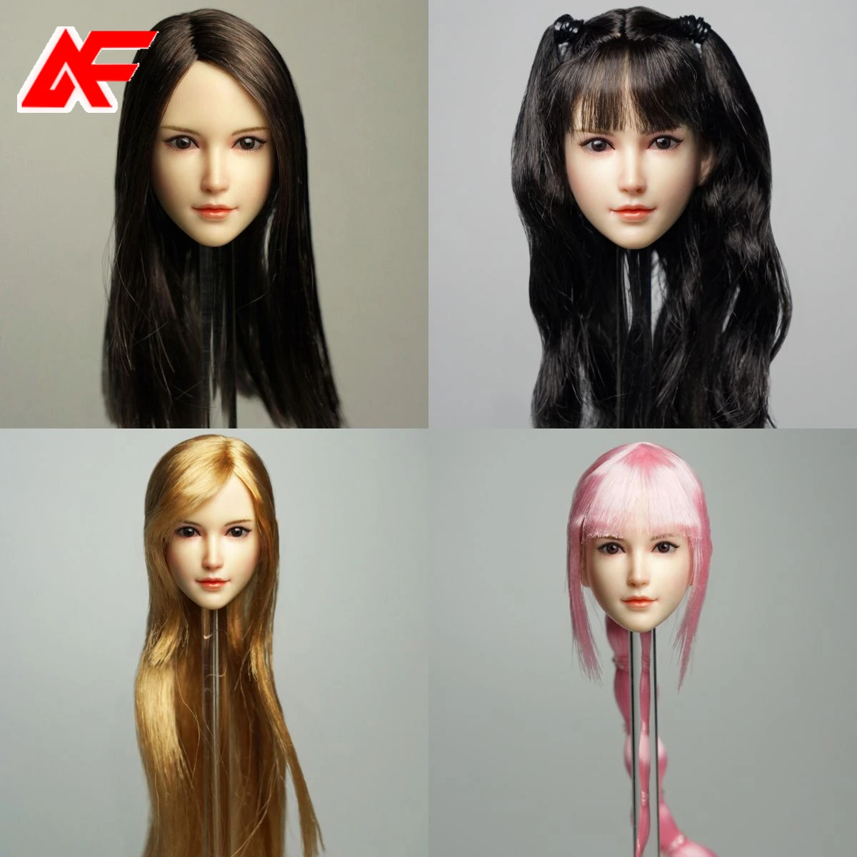 SDH015 1/6 Scale Girl Head Model For 12 inches Female Action Figure Body