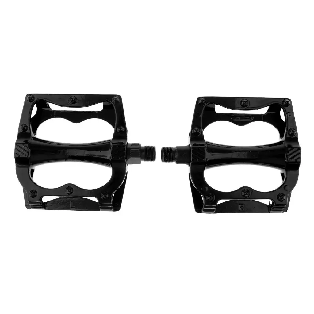 Sealed Bearing Aluminum Bike Pedals Lightweight 9/16 Flat Platform Non Slip for MTB Cycling Accessories