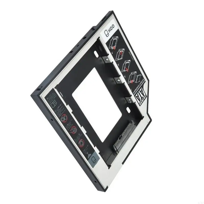 Laptop Universal 9.5mm 12.7mm SSD HDDS Caddys Case Adapter untuk Optical Bay