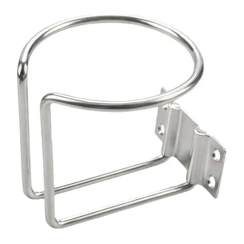 Stainless Steel Cup Holder, Water Cup Beverage Bottle Holder, Yacht RV Teacup Holder, Outdoor Multi-purpose Cup Holder