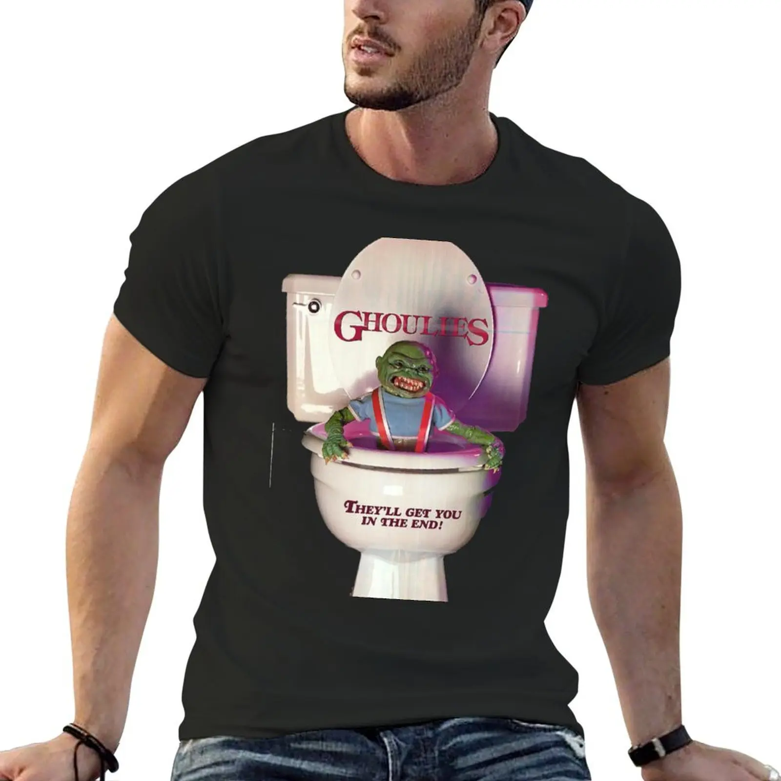 Ghoulies T-Shirt aesthetic clothes custom t shirt designer shirts vintage t shirts oversized t shirts for men