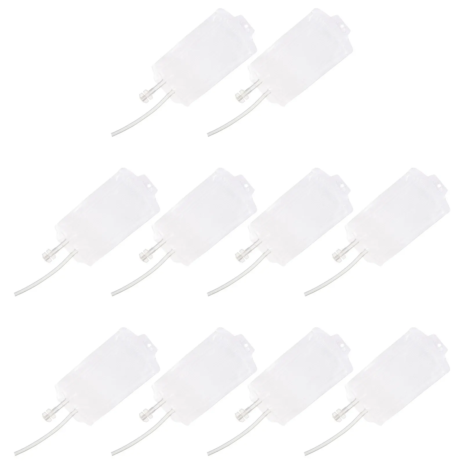 10 pçs festa de halloween malotes selados recipientes de bebida leve festival suprimentos malotes de sangue