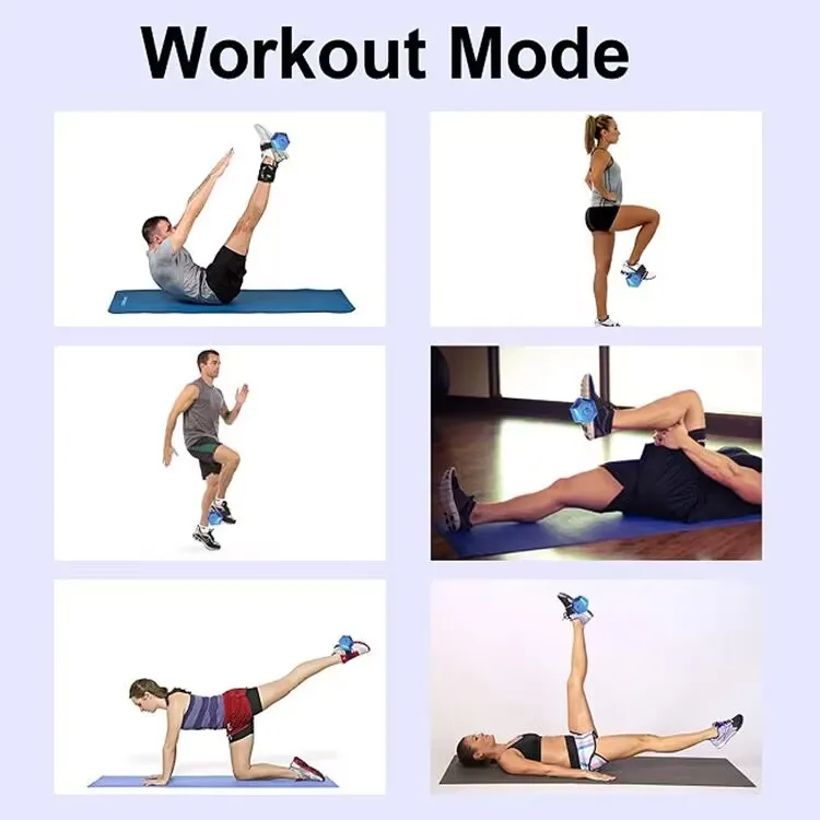 1/2 Stück Tibialis Trainer Hantel Fußschlaufe Verstellbare Knöchelgewichte Riemen Beinmuskulatur Krafttraining Workout – Detail 3