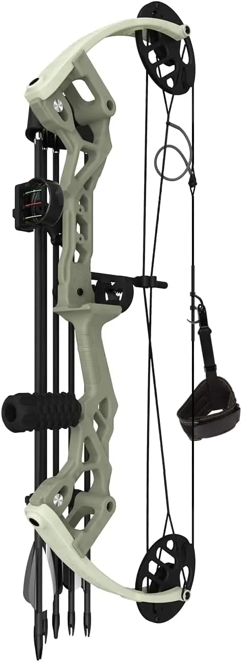 Youth Compound Bow Kit for Right-Handed Archers, 15-30 lb Draw Weight