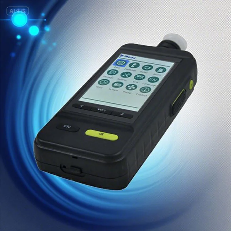 كاشف الغاز SKZ1050E Ex ia IIC T4 Ga مضخة ذات 10 سرعات 0-500 مل/دقيقة معدل التدفق المطبق على SiH4 سيلان