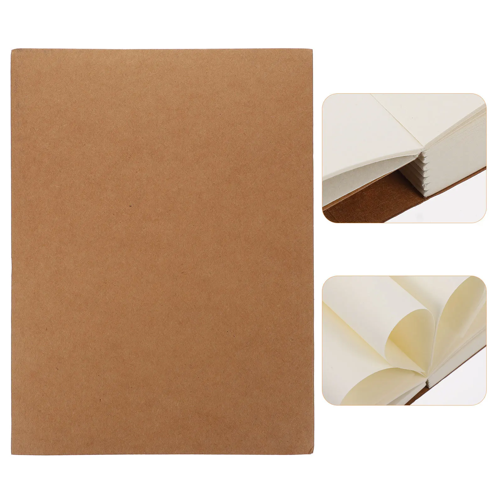 

120 Sheets Hardcover Sketch Book Excellent for Pencil Pen Charcoal Pastel Use Portable Sketching Drawing Pad Art