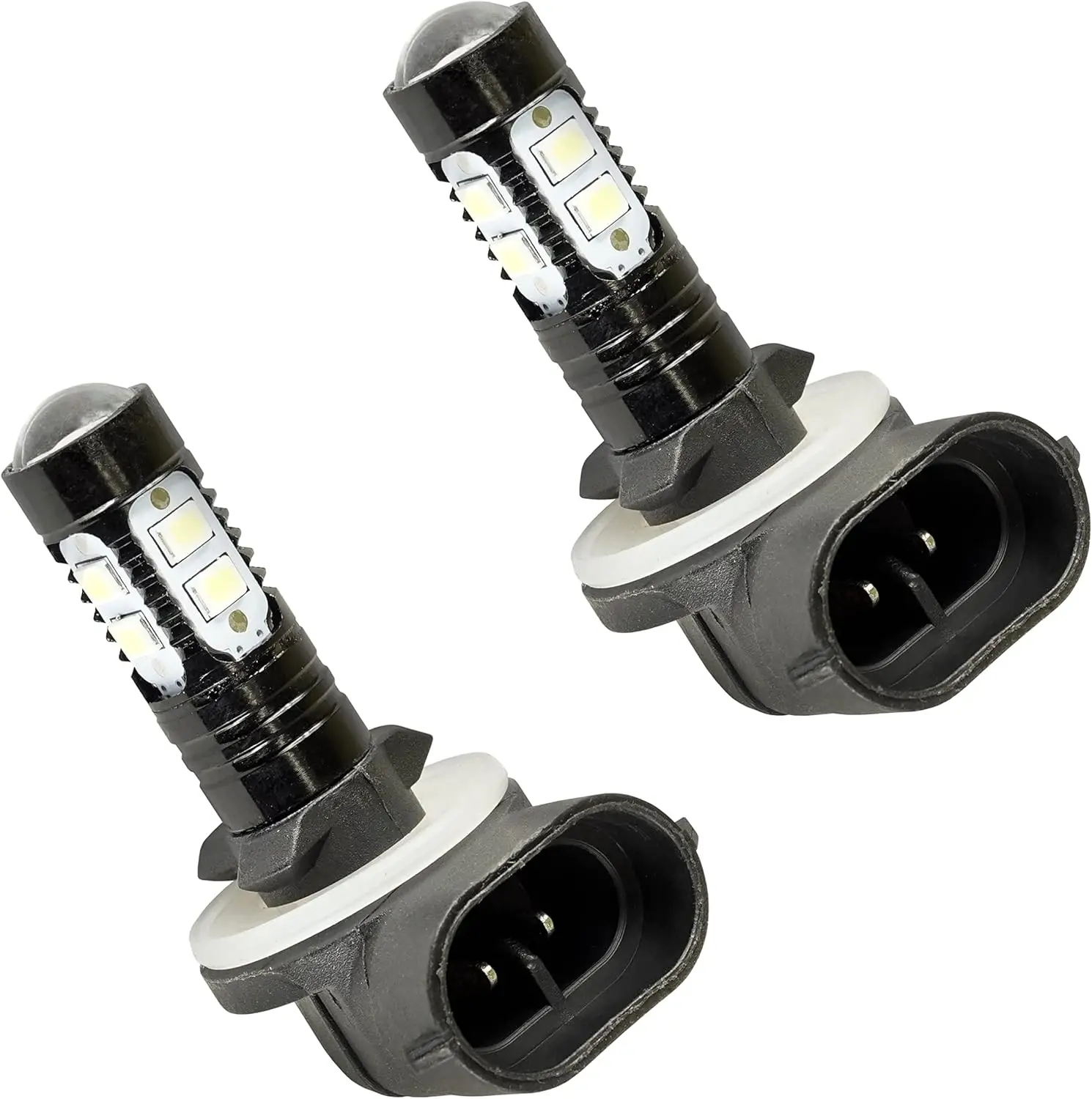 

2 Headlight LED Bulbs Compatible with Polaris Ranger 700 4x4 6x6 2008-2009