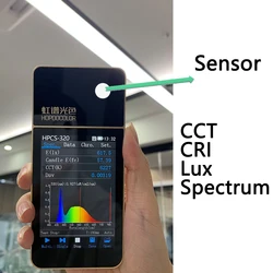 HPCS320 Spectrometer Lighting Led Tester Spectrum Lux meter CCT CRI metro