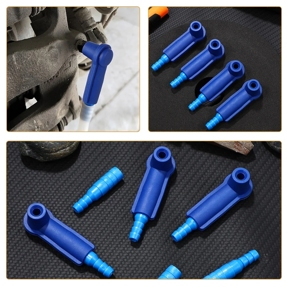 ชุดเครื่องมือเปลี่ยนถ่ายน้ำมันเบรกแบบลม 6 ชิ้น พร้อมหัวต่อสำหรับเปลี่ยนถ่ายน้ำมันเบรก สำหรับชุดซ่อมบำรุงรถยนต์