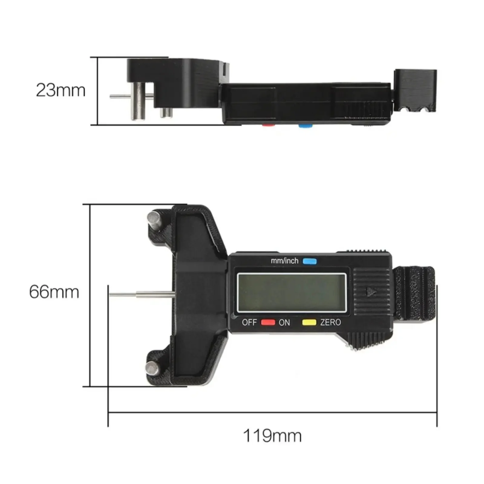 เครื่องวัดความตึงสายพานไทม์มิ่ง2GT แบบยืดหยุ่นเครื่องทดสอบความตึงสายพานแบบซิงโครนัส3D ชิ้นส่วนเครื่องพิมพ์สำหรับ X1แล็บ Bambu/P1P