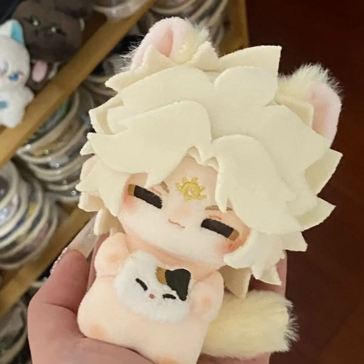 10 سنتيمتر أنيمي onmyoji Susanoo تأثيري القطن بلوشي لطيف أفخم حقيبة المفاتيح قلادة هدية عيد ميلاد