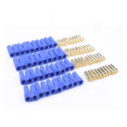 5/10 Pairs EC5 Male Female  Connector Plugs 5.0mm Gold Bullet Banana Plug for RC ESC Lipo Battery Device Electric Motor