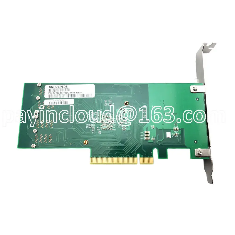 Anu24pe08 U.2 Adapter Card Pci3.0 Four-Port U.2 Extended Card Plx8724 Chip