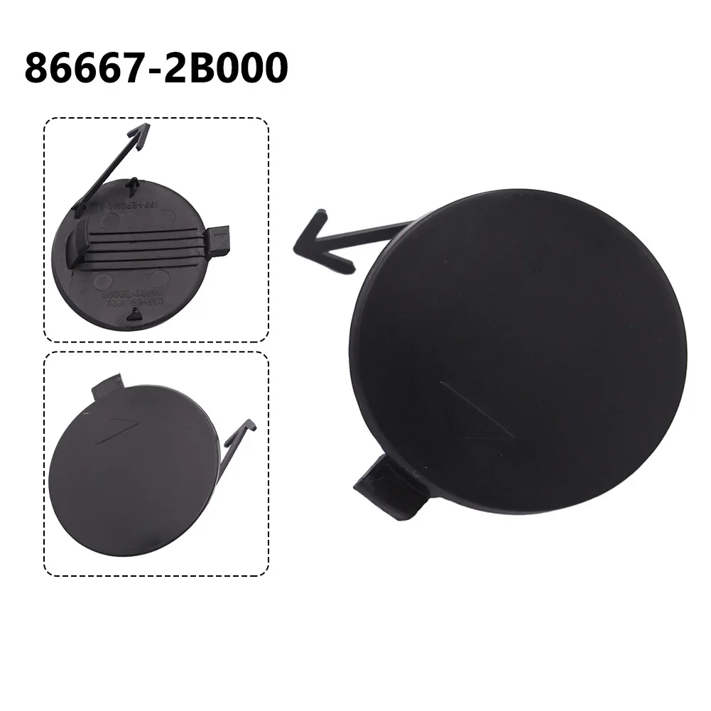 Rear Bumper Tow Hook Cover For Hyundai Santa Fe 2007 2009 With OEM Fitment 866672B000 Plastic Tow Hook Protector