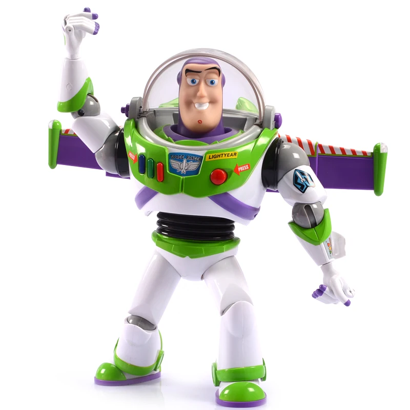 Disney Pixar Toy Story 4 Buzz Lightyear  Woody Jessie Talking Action Figures Cloth Body Model Doll Limited Collection Toys