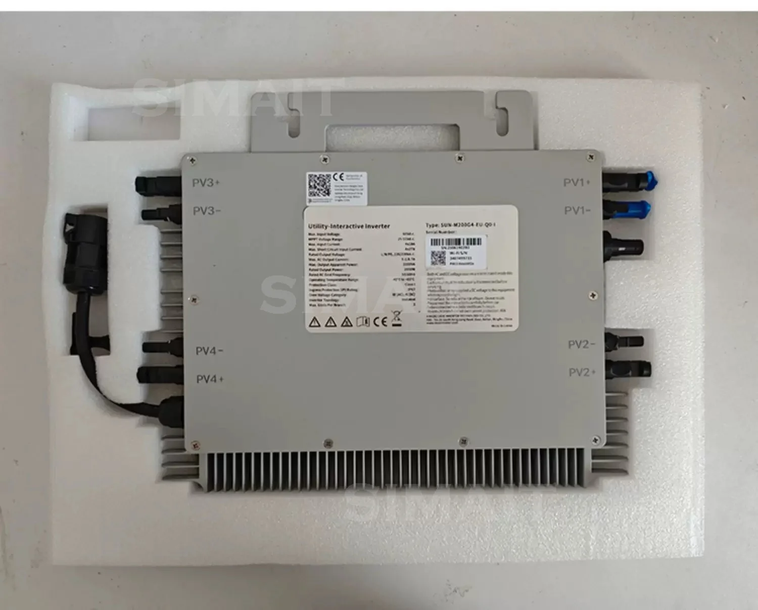

2000W New PV Grid Tie Inverter 4 MPPT Solar Balcony System WiFi Monitoring
