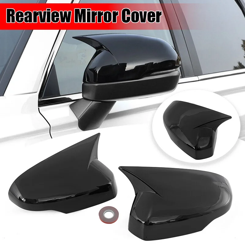 

Pair Rearview Side Mirror Cover Wing Cap Exterior For Honda CR-V CRV 2023 2024 Rear View Mirror Cover Trim Car Accessories