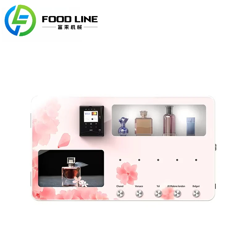 Automatic Custom Wall Mount Small Mini Smart Vendor Machine Perfume Spray Vending Machine