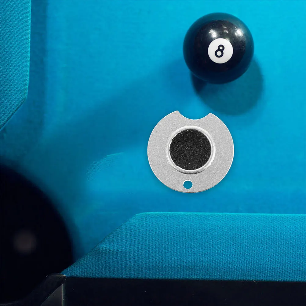 Accessorio da biliardo per stecca da biliardo in lega di alluminio da 2 pezzi per il rifinitura e la lucidatura, migliora l'esperienza di gioco