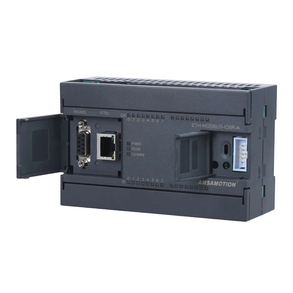 Imagem -03 - Placa de Comunicação de Saída de Entrada Analógica Eth-modbus-io8r-a Tcp Rtu Way Relé Ethernet Módulo 8i8o 6ai2ao Rs485