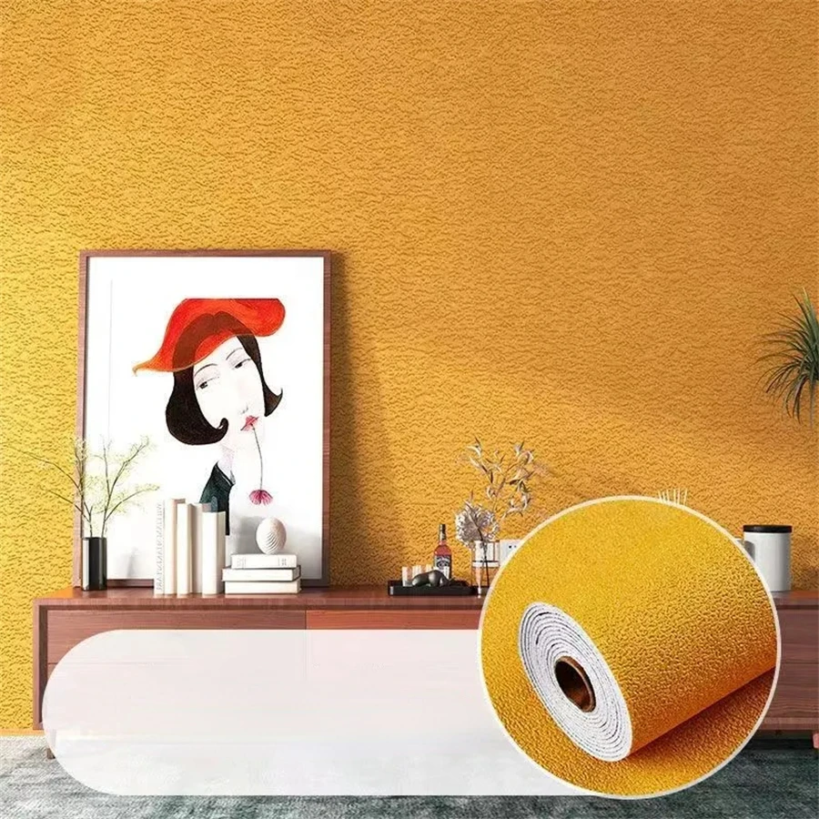 10m Self Adhesive 3D Wall Panel Wallpaper Foam Soundproof Waterproof 3D Wall Sticker New Design Bedroom Wallpaper Thickening image 3