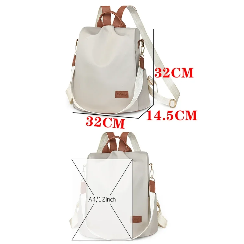 YOUDEYISI-Mochila de Pano Oxford para Mulheres, Bolsa de Ombro, Mochilas Escolares para Meninas Adolescentes, Bagpack de Viagem Leve para Senhoras