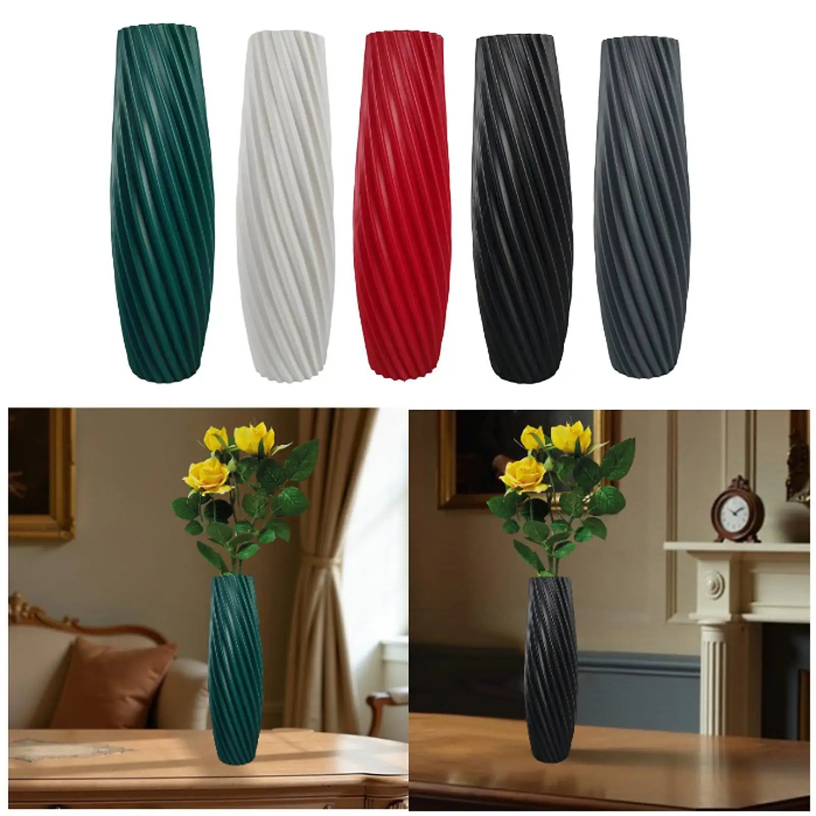 

Flower Vase Table Centerpieces Modern Floral Container for Party Shelf Decor