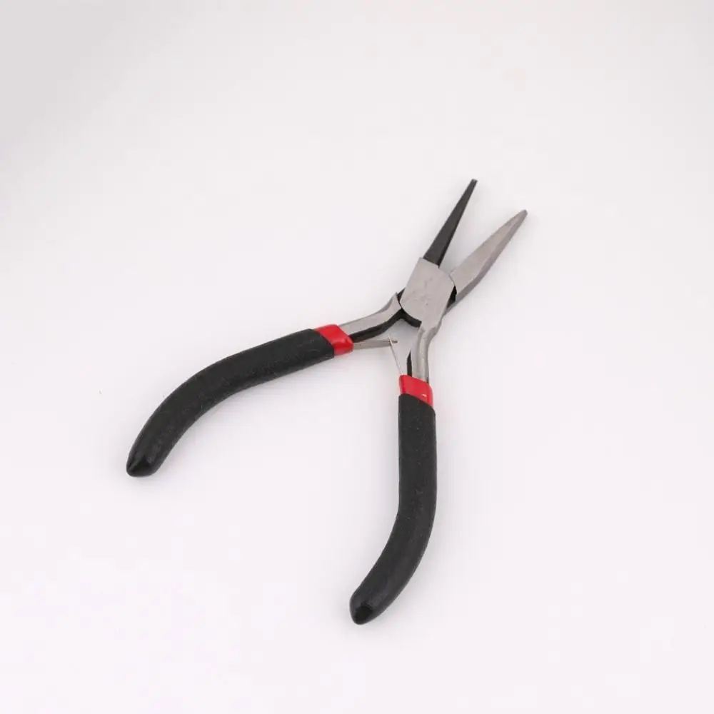 Design Clip Pliers Jewelry Pliers Tools Metal Black Hair Extension Pliers Equipment Handcraft Needle-nose Pliers Making