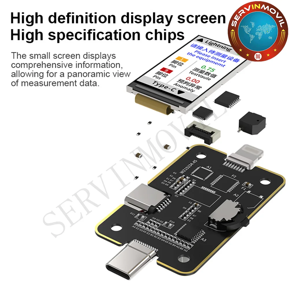 Meccanico T-824SE Tester di inserimento della coda rilevamento intelligente Display digitale ad alta precisione controllo della potenza corrente