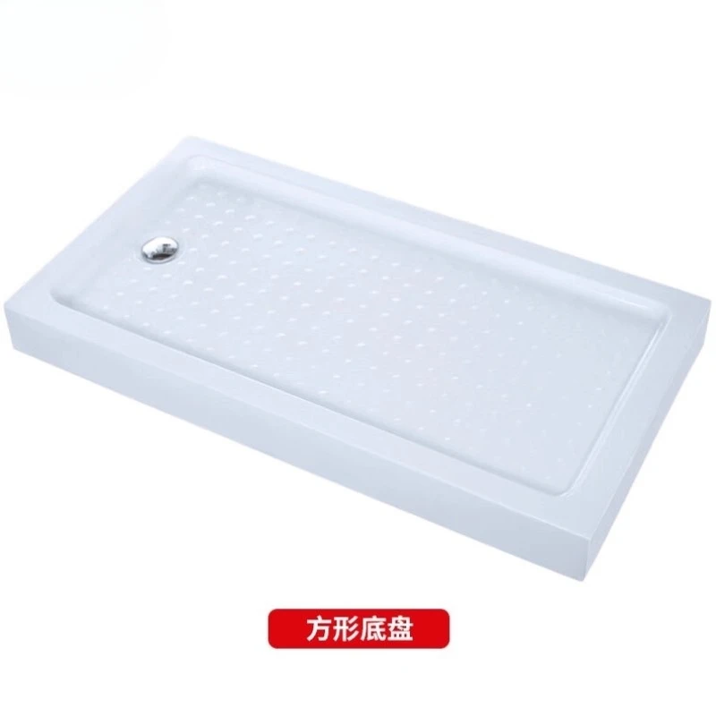 شي جينشي قاعدة غرفة الاستحمام دش الحمام الحمام الاكريليك حوض مقاوم للماء مستطيلة بسيطة غرفة الاستحمام السفلي