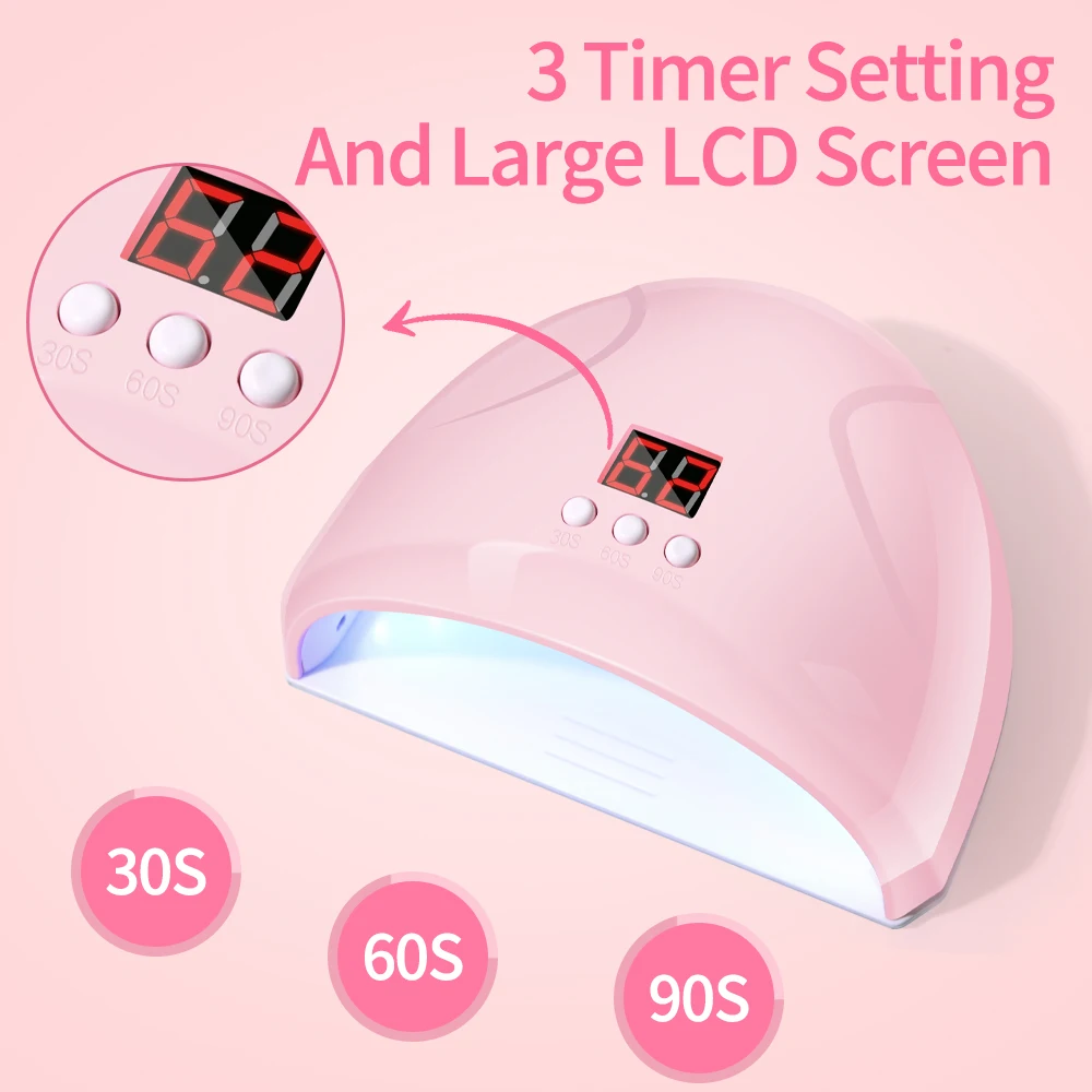USB Nail Phototherapy Machine Nail Lamp 12 UV LEDs Light Curing 36W Nail Polish Gel Infrared Sensor Machine Nail Art