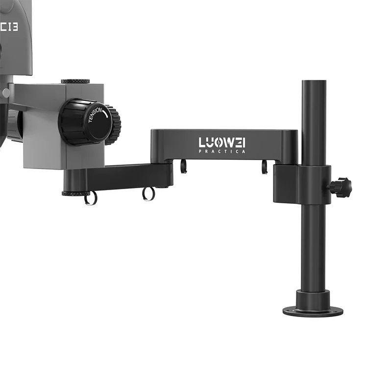 LUOWEI LW-WCI3-6565LZ WCI3 6.5-65X Continuous Zoom High-definition Binocular Desktop Stand Microscope for PCB Welding Repair