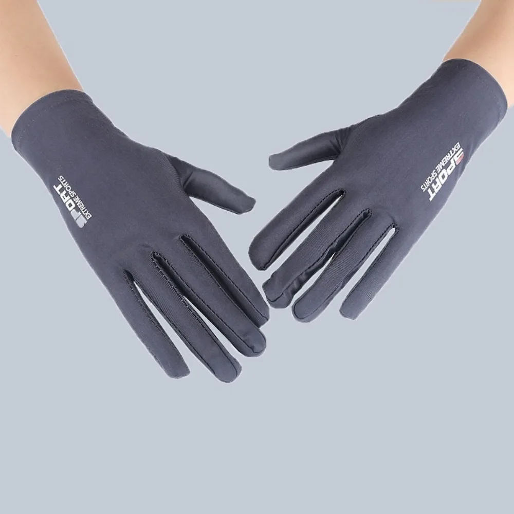 新しいタッチスクリーン日焼け止め手袋通気性高弾性乗馬運転手袋抗 UV ノンスリップアイスシルク手袋女性