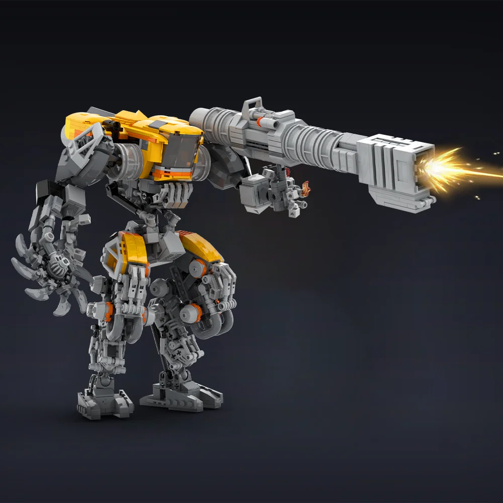 MOC High-tech Robot Building Blocks Model MAD STOMP XT Bricks MechWarriors DIY Assembled Toy for Kids Gift