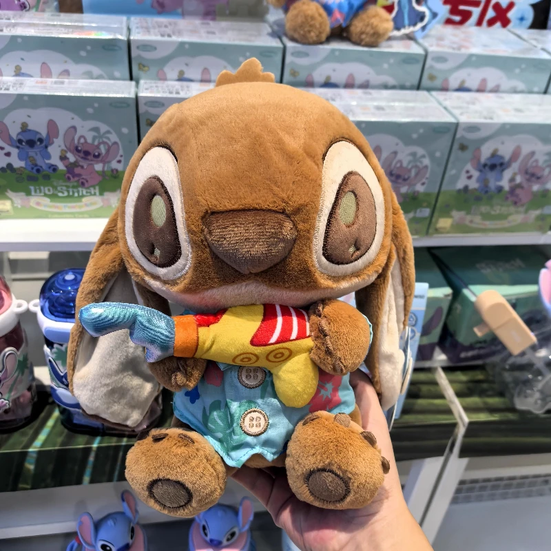 Genuíno miniso ponto série de pele preta bonito brinquedos de pelúcia kawaii boneca anime periférico desktop ornamentos decorativos presente do feriado