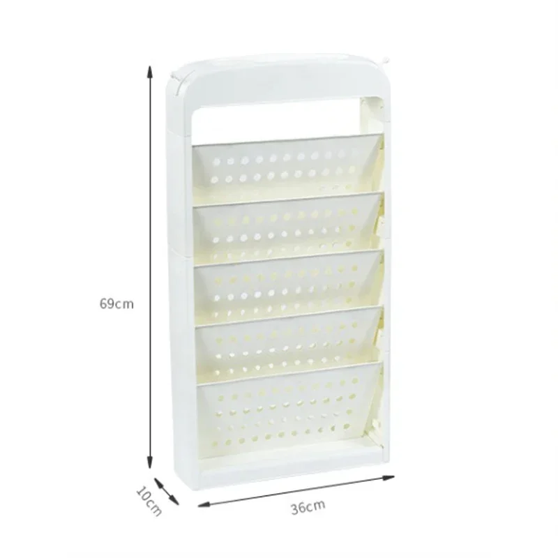 

Plastic Simplicity 5 Layer Book Storage Holders Home Classroom Office Desk Bookshelf Seam Floor Type Organization Racks