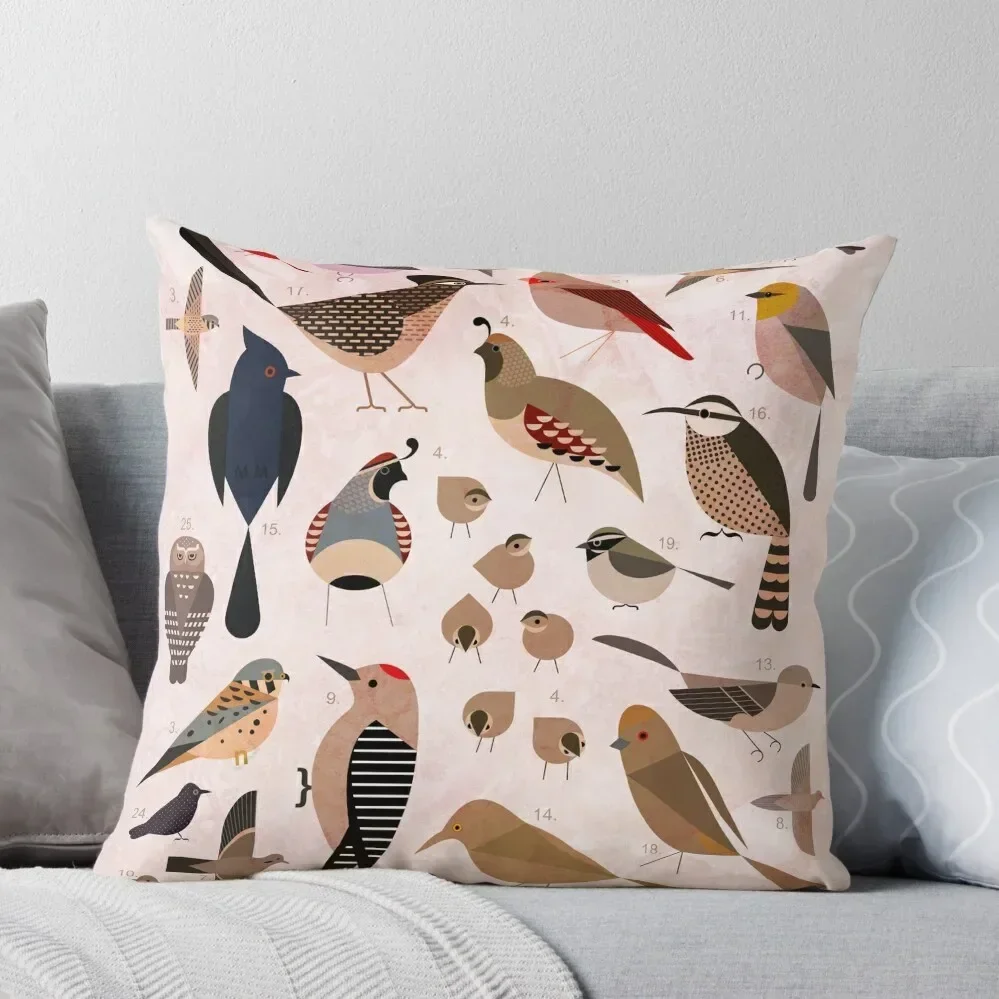 

Sonoran Birds Throw Pillow Sofa Covers Sofa Cushions Covers pillow